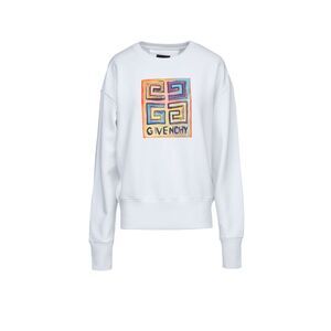 Givenchy White Cotton Women's Sweatshirt